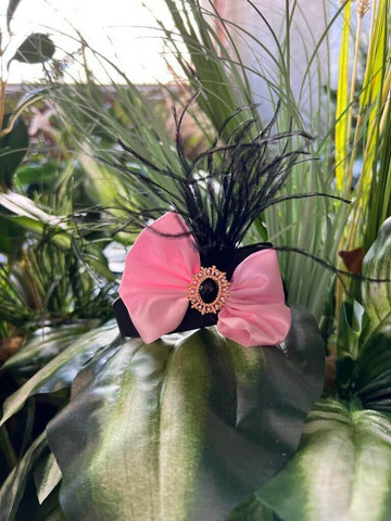 Feather Bow Headband